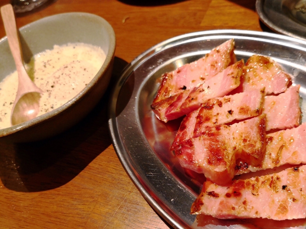 肉ボナーラ　豚のいろ葉の秘密メニュー