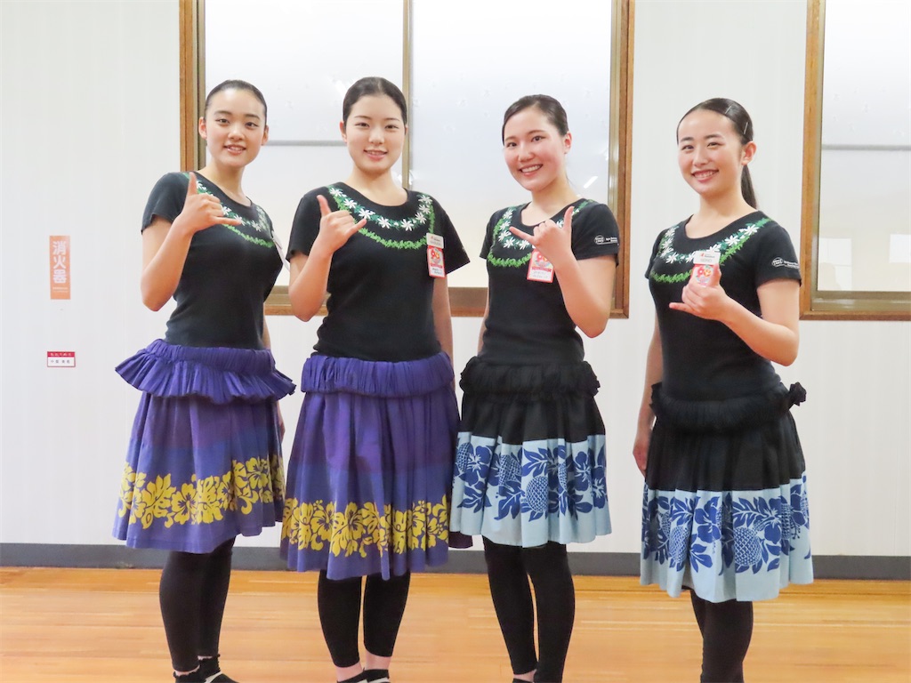 渡邉梨乃さん・増田りおさん・豊田愛心さん・清野惺久さん・フラガール