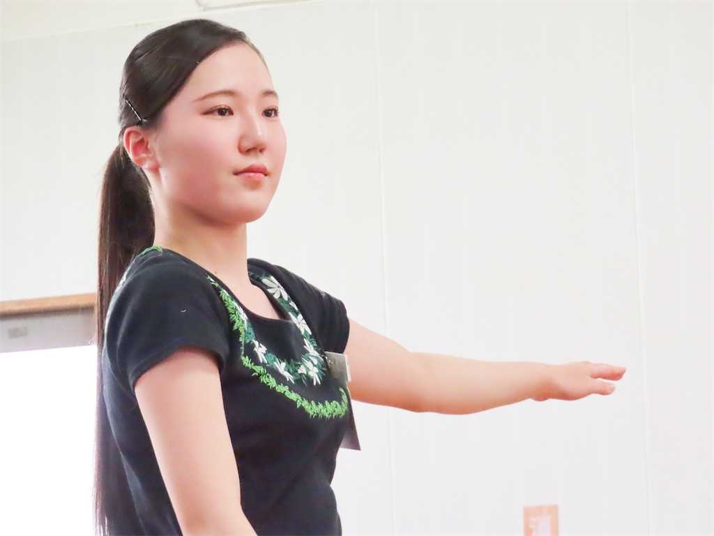 豊田愛心さん　フラガール