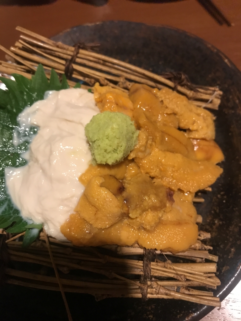 船盛りの本マグロと甘い生ウニの刺身～ぼんてん漁港 勾当台店（宮城県仙台市） 日々是精進by馬人おぢさん