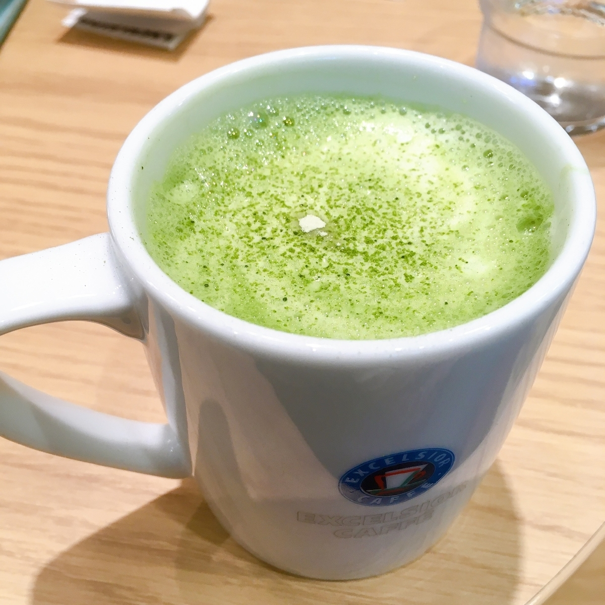 宇治抹茶豆乳ラテ