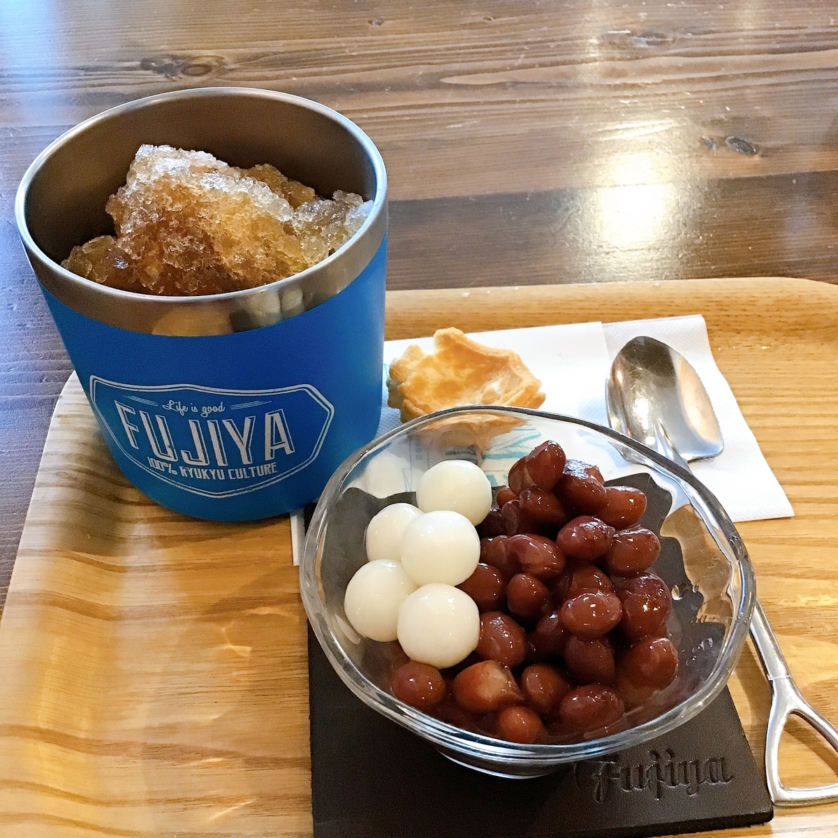 黒糖ぜんざい　小