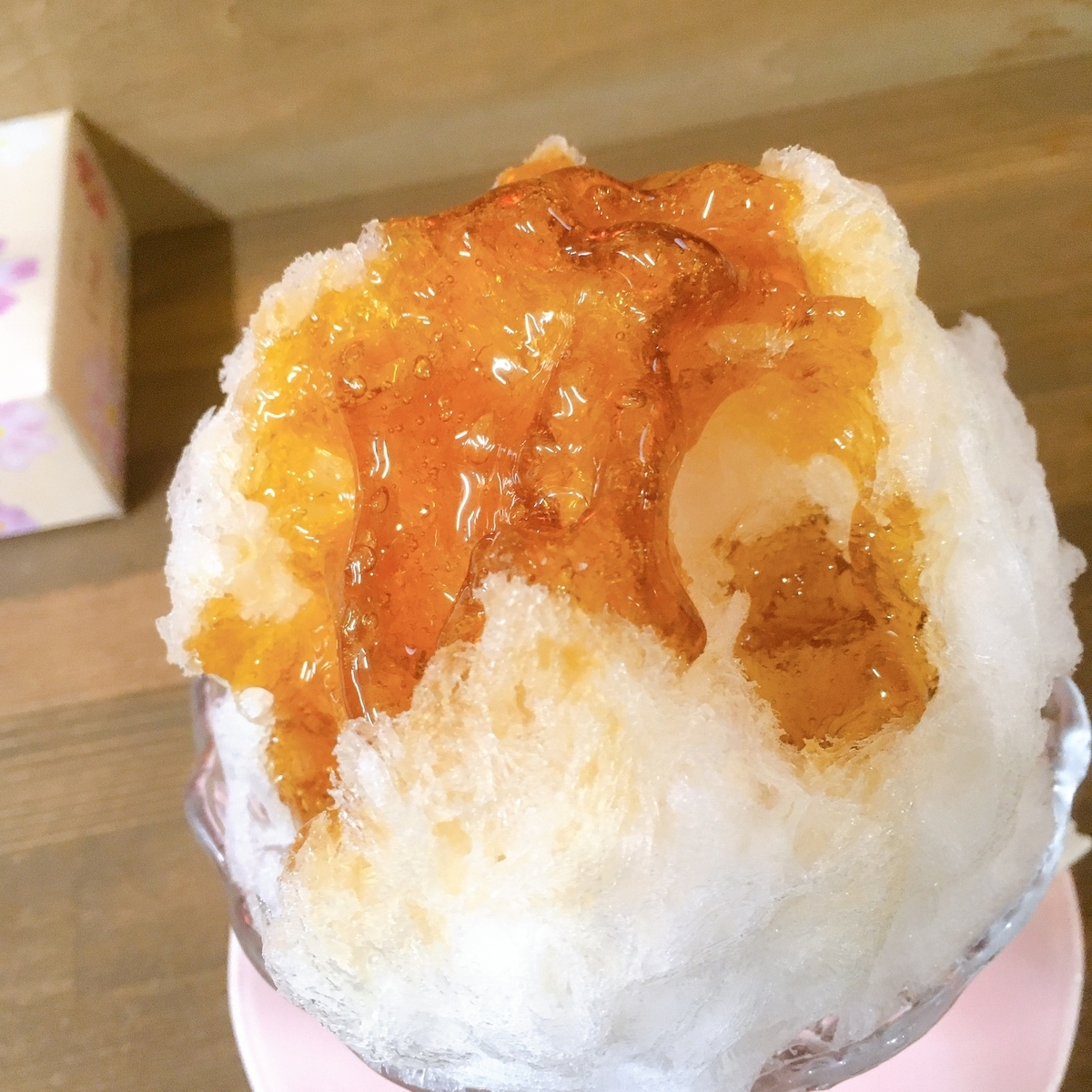市場cafe 氷ぜんざい