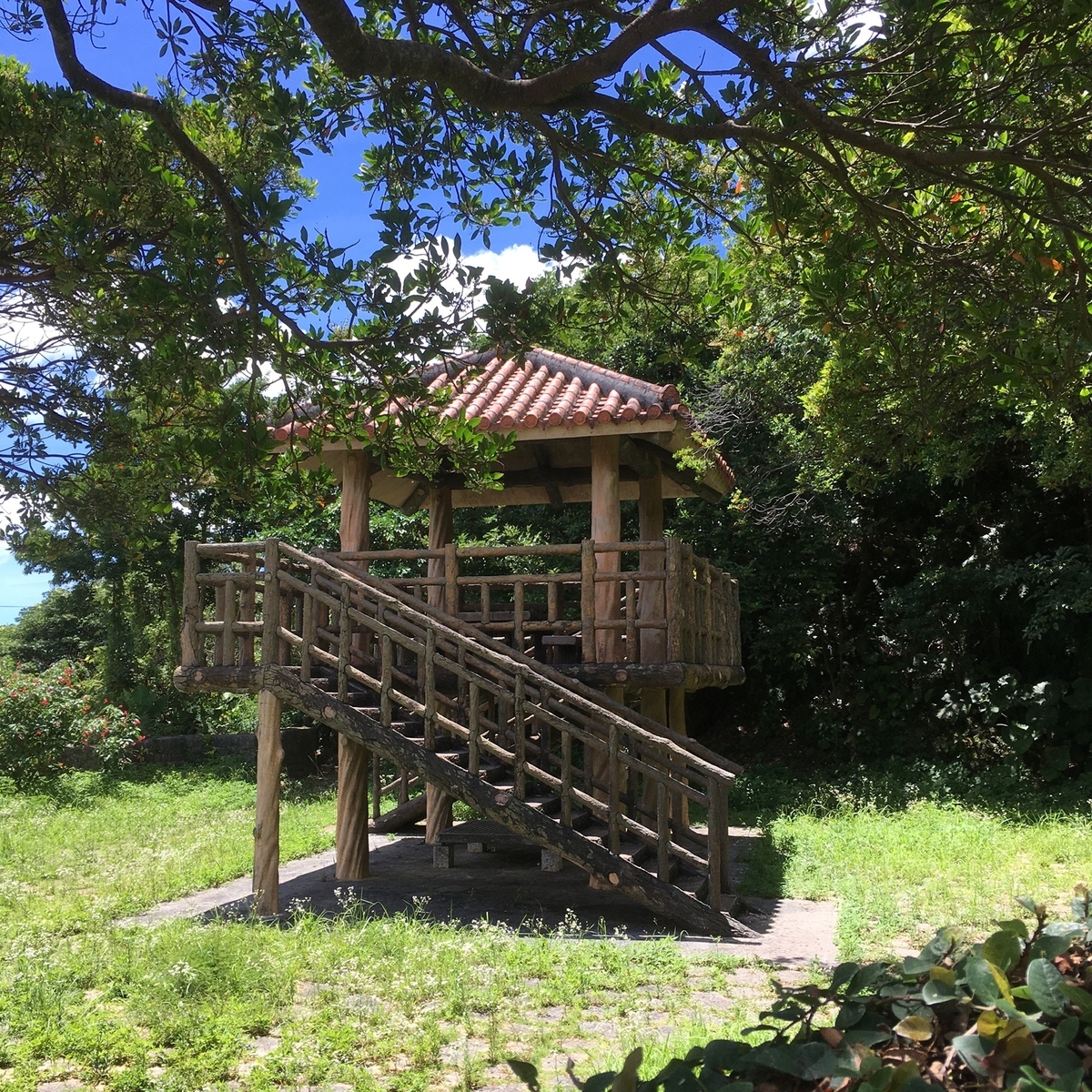 浦添大公園 小屋