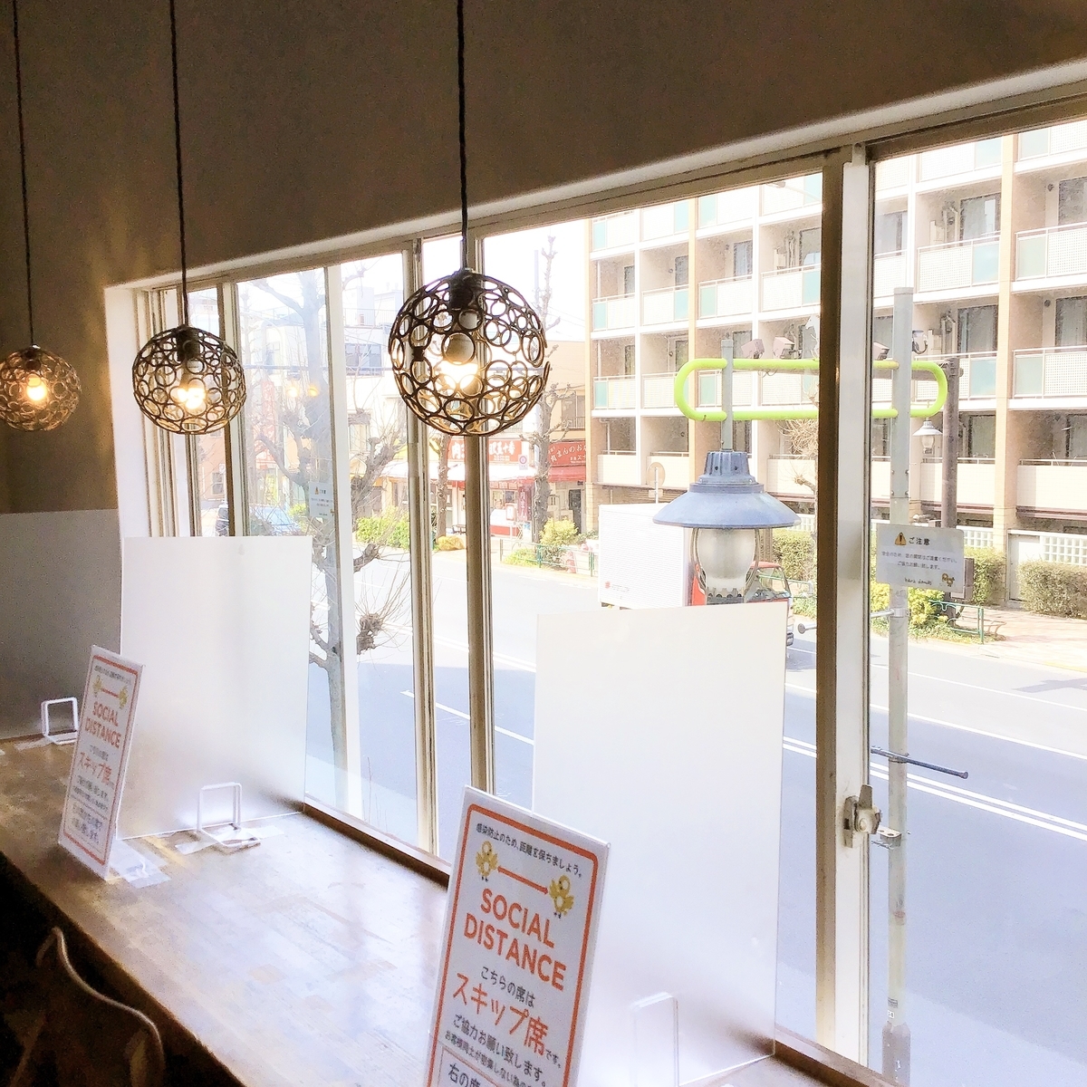 はらドーナッツ目黒店カフェ