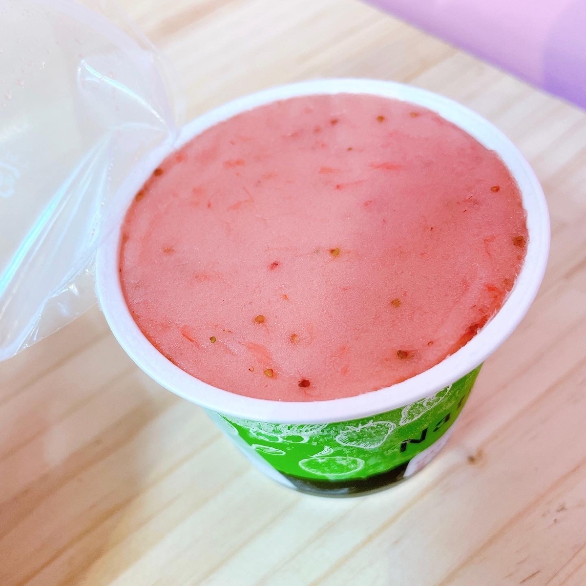 いちごシャーベット♪