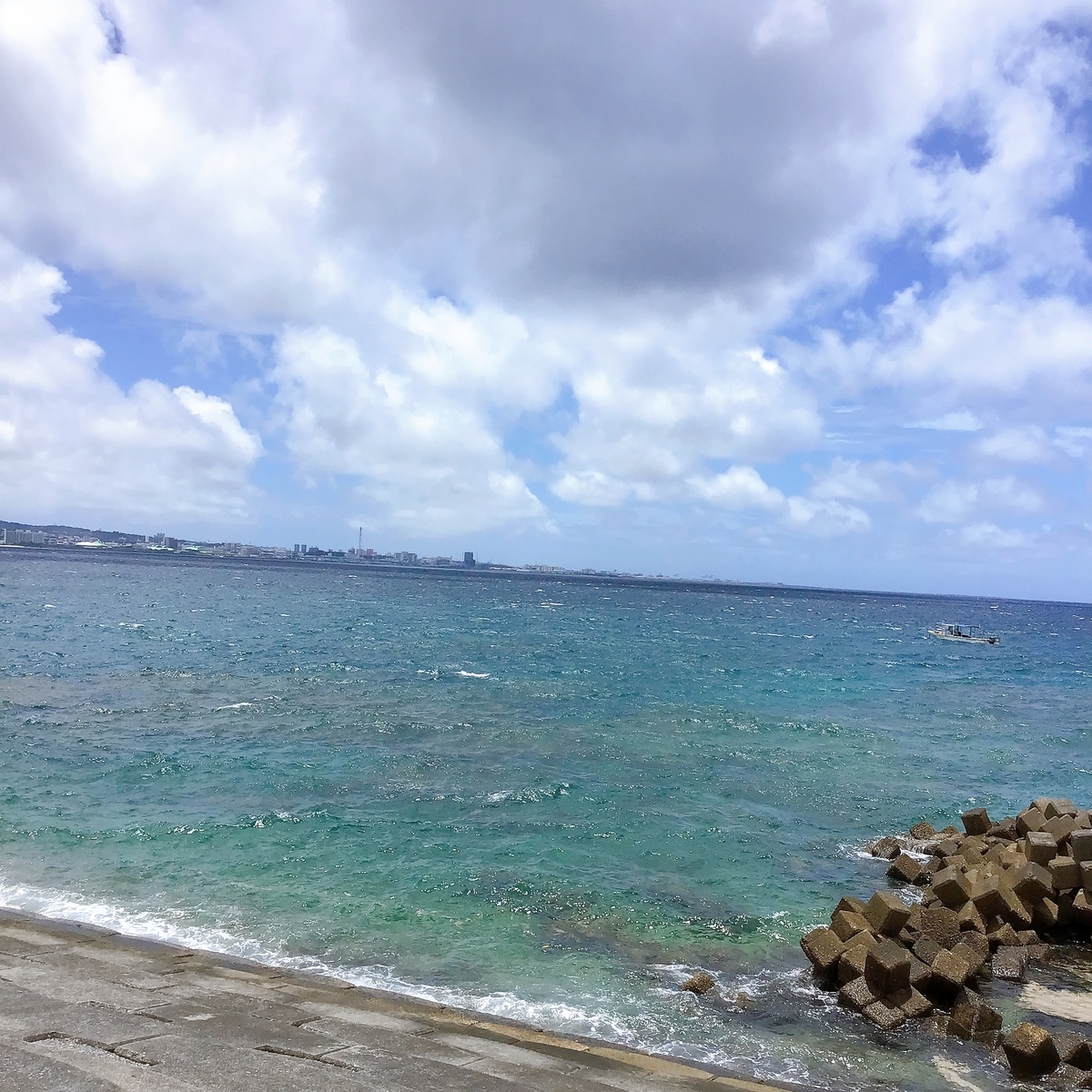 北谷の海