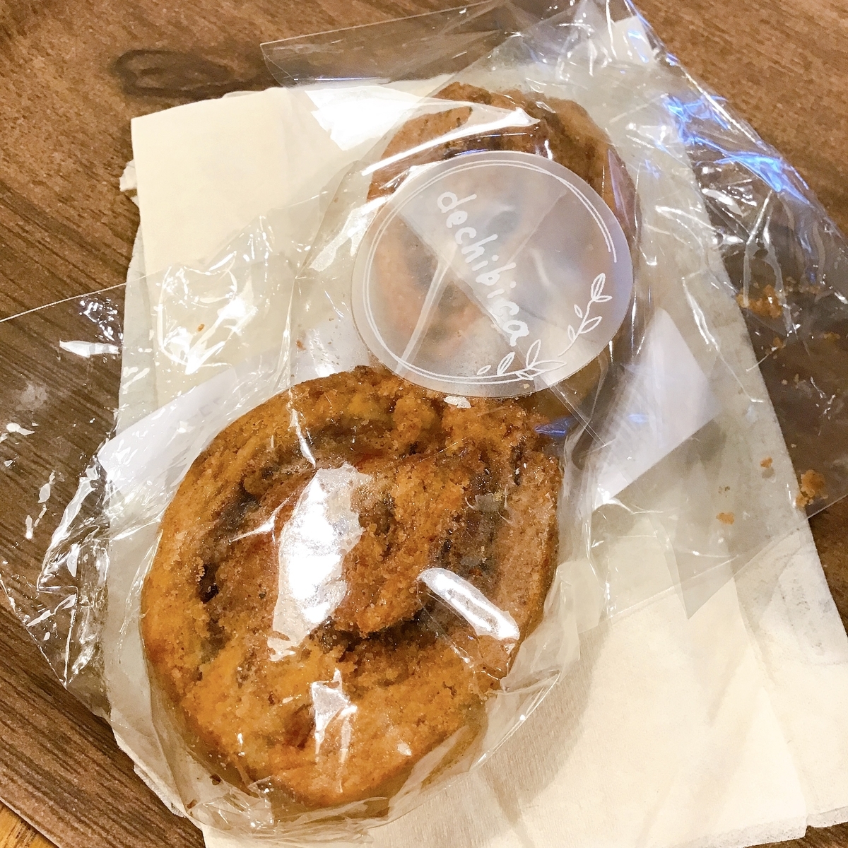 かなさん小麦入りヴィーガンシナモンロールスコーン