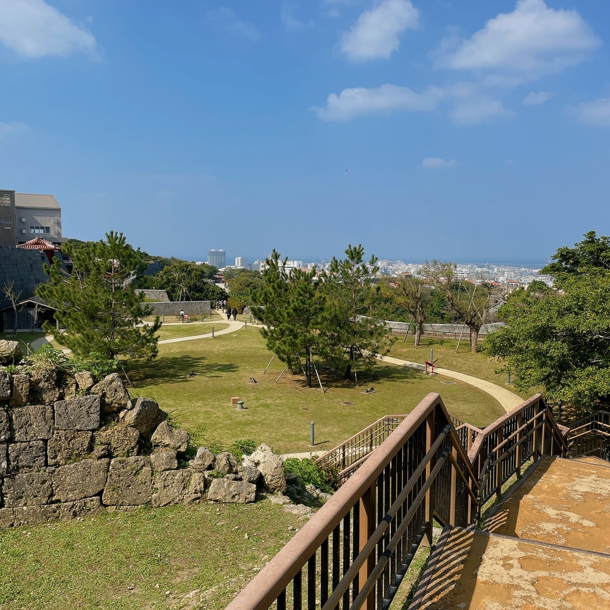 首里城の広場
