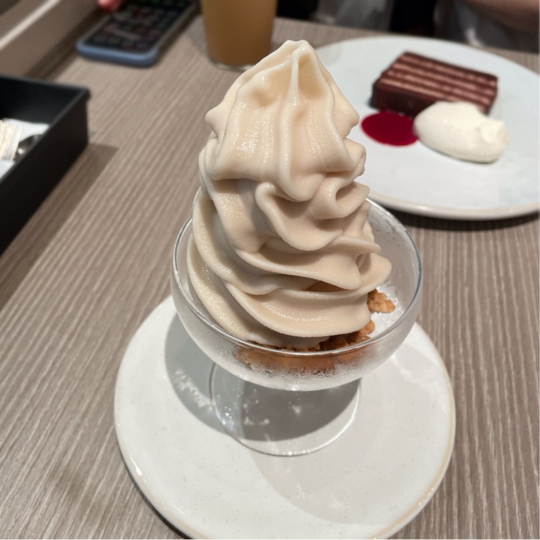 ヴィーガンソフトクリーム　プレーン