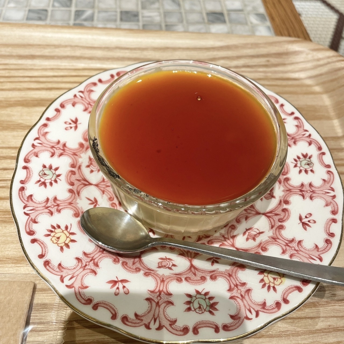 TORIBA COFFE TOKYOのヴィーガンプリン