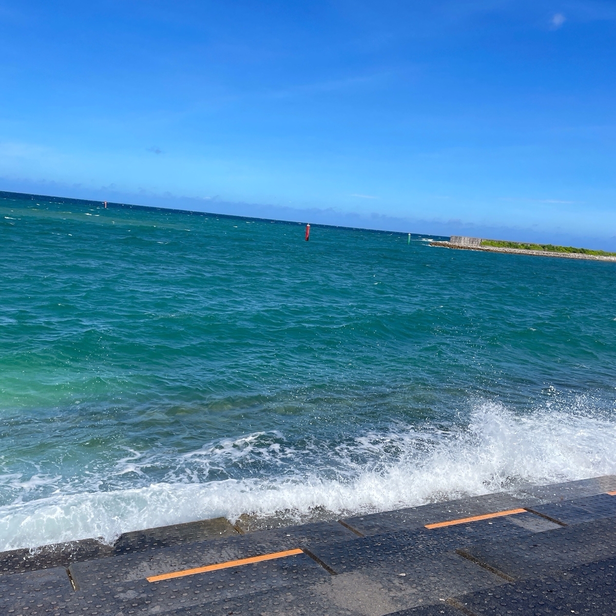 北谷の海