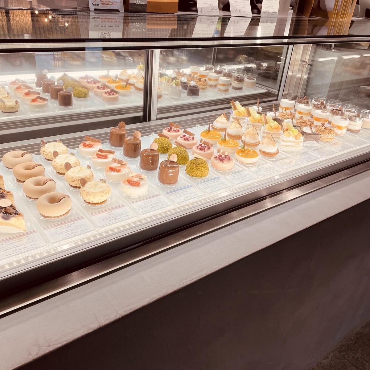 beyond sweets 表参道店ケーキ