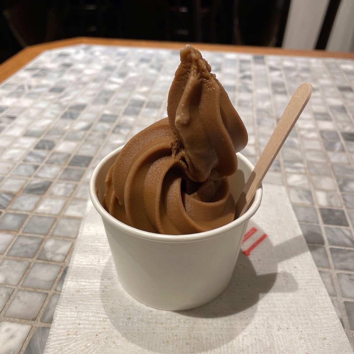 ヴィーガンコーヒーソフトクリーム
