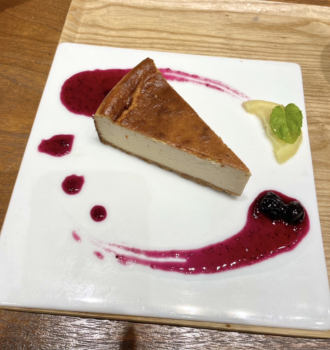 ヴィーガンチーズケーキ