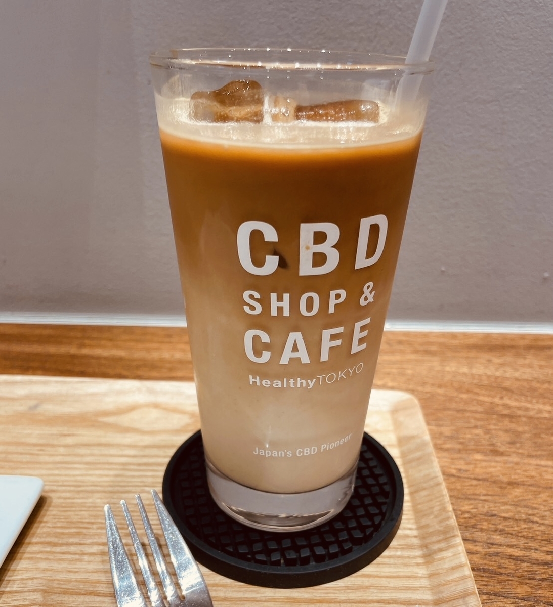 ヴィーガンカフェのドリンク