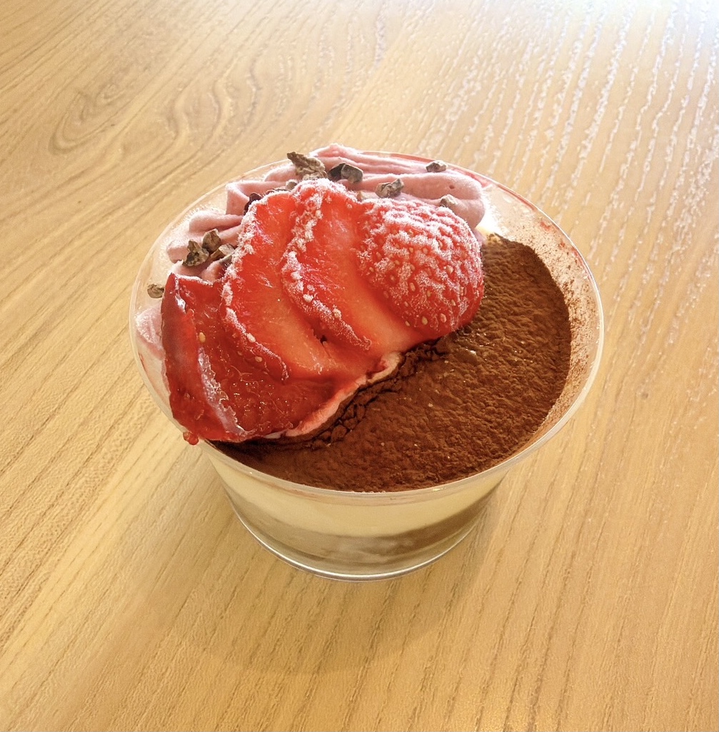 veganいちごティラミス