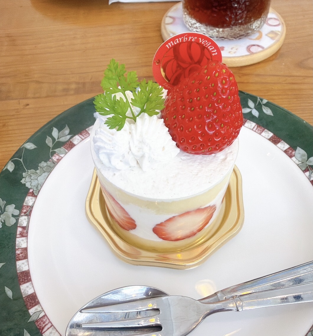 糖質オフいちごショートケーキ