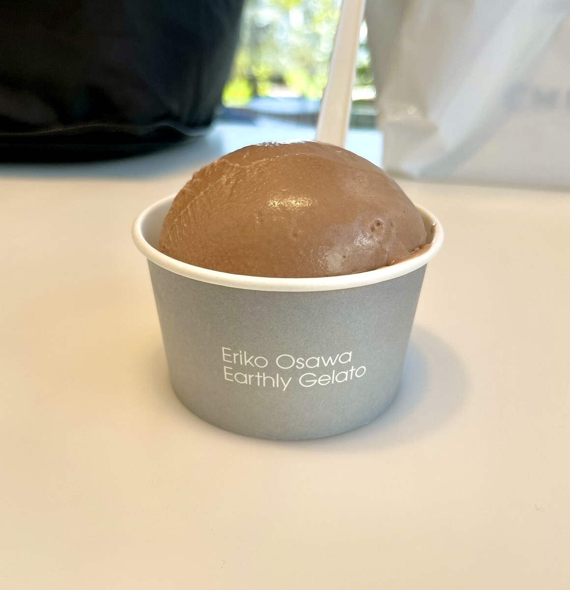 チョコ系のジェラート
