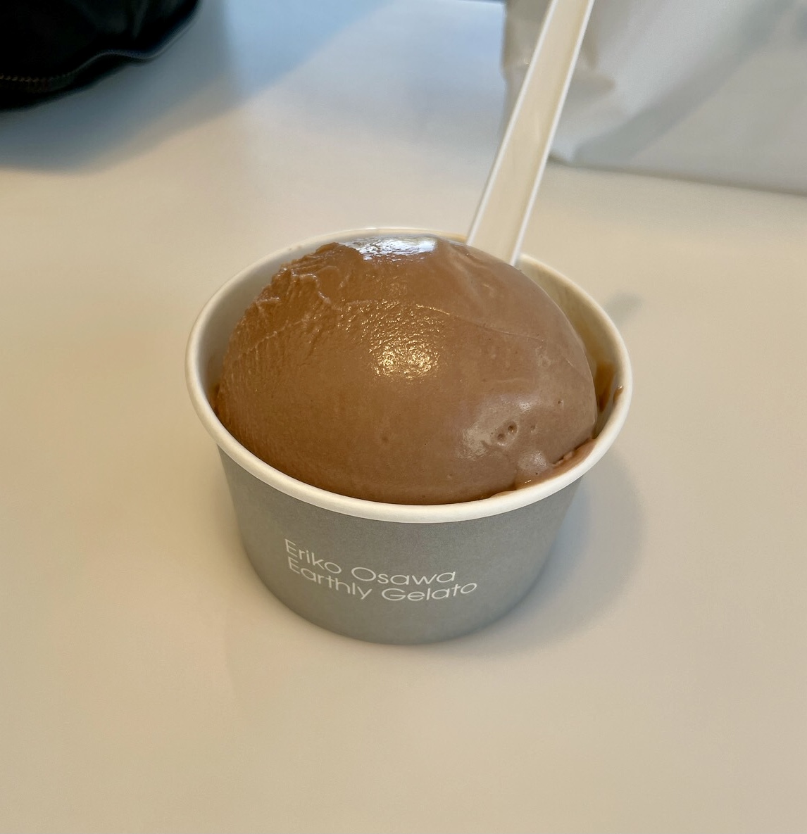 チョコ系のジェラート
