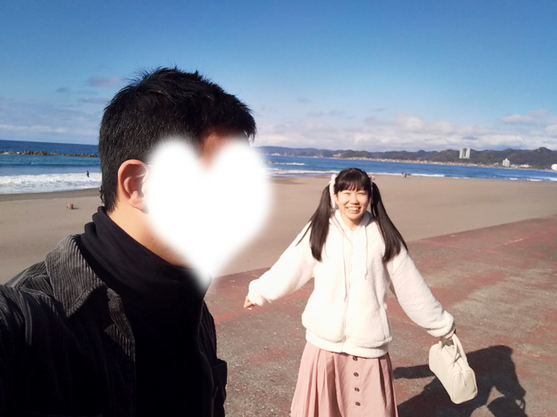 上原海岸となな＆まさくん