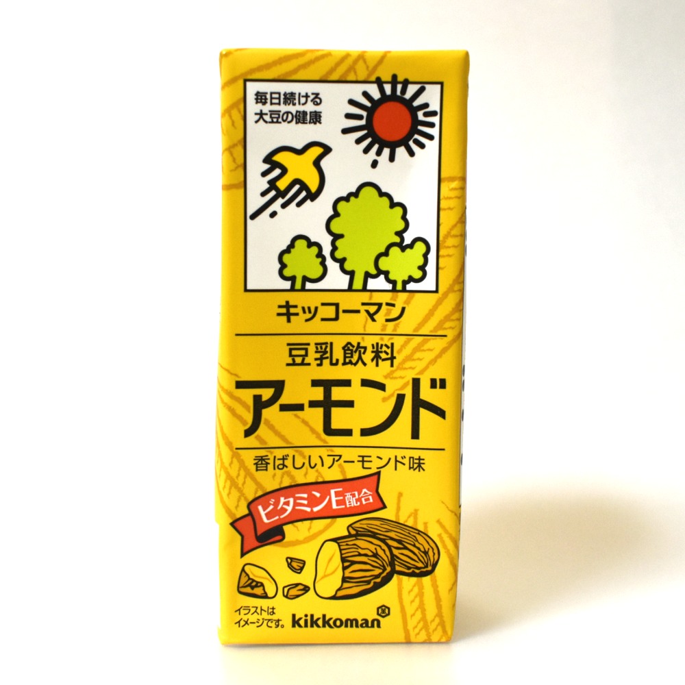 濃いアーモンド味が後をひく美味しさ キッコーマン豆乳飲料 アーモンド ソフトドリンクの鉄人