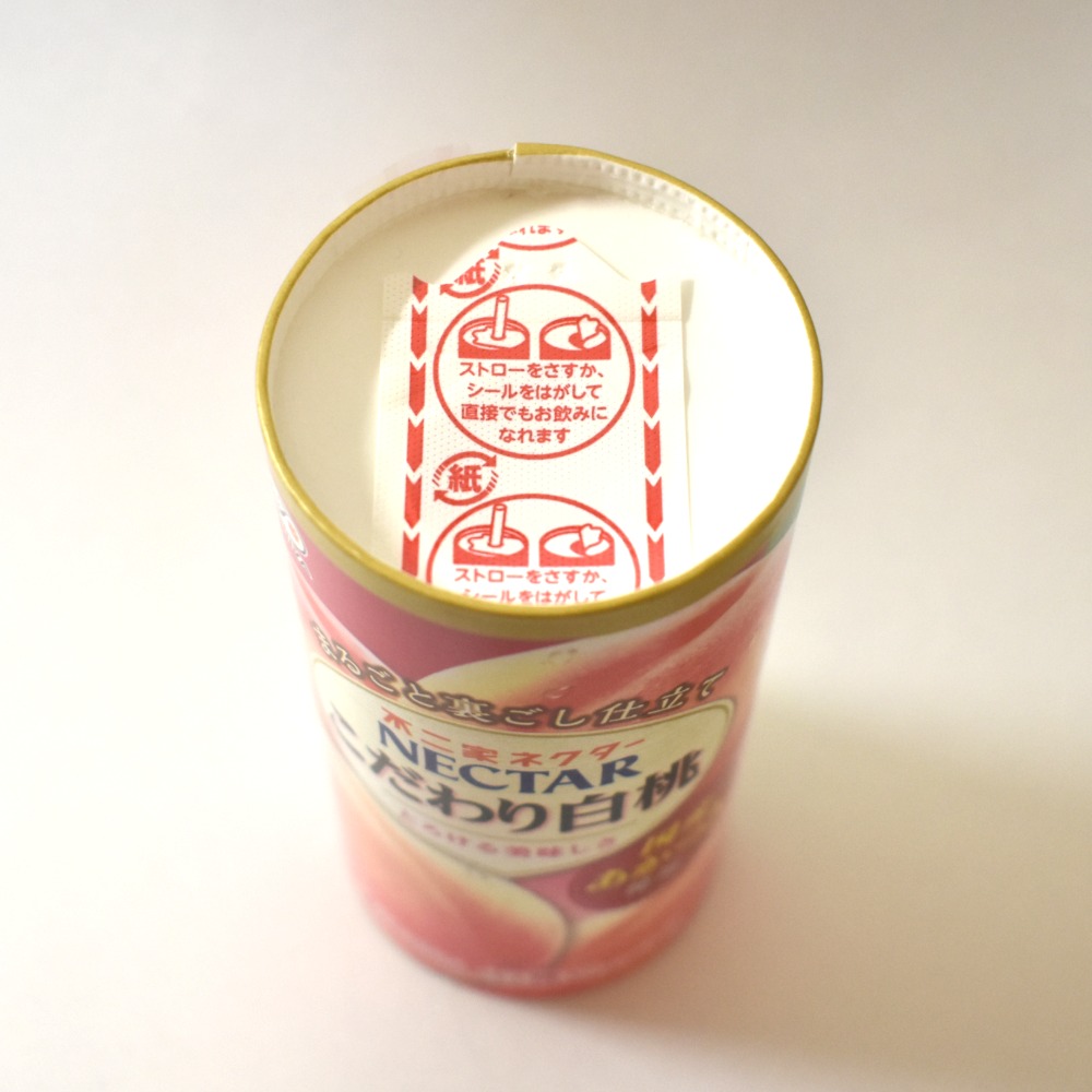 不二家ネクターこだわり白桃