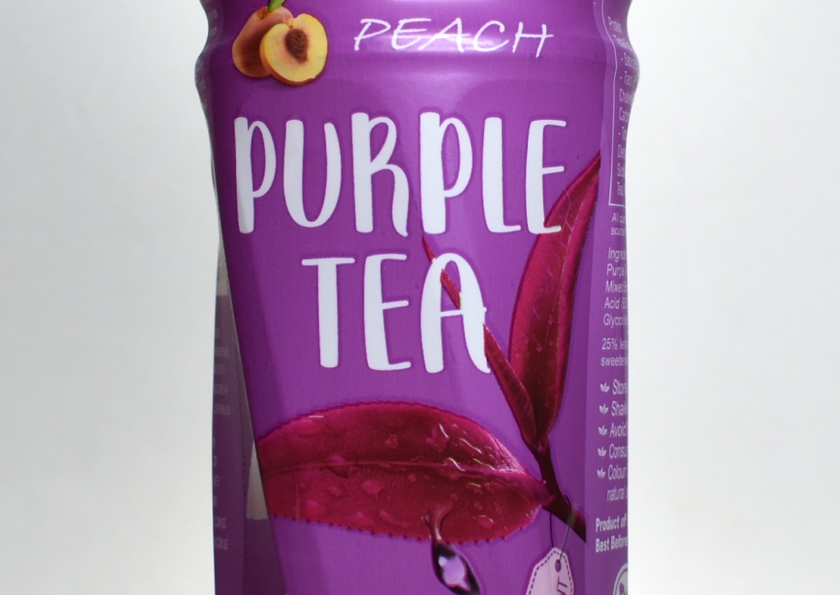 マレーシアの輸入飲料アジアファーム パープルティー ピーチ風味（Asia Farm Purple Tea）のレビュー ソフトドリンクの鉄人