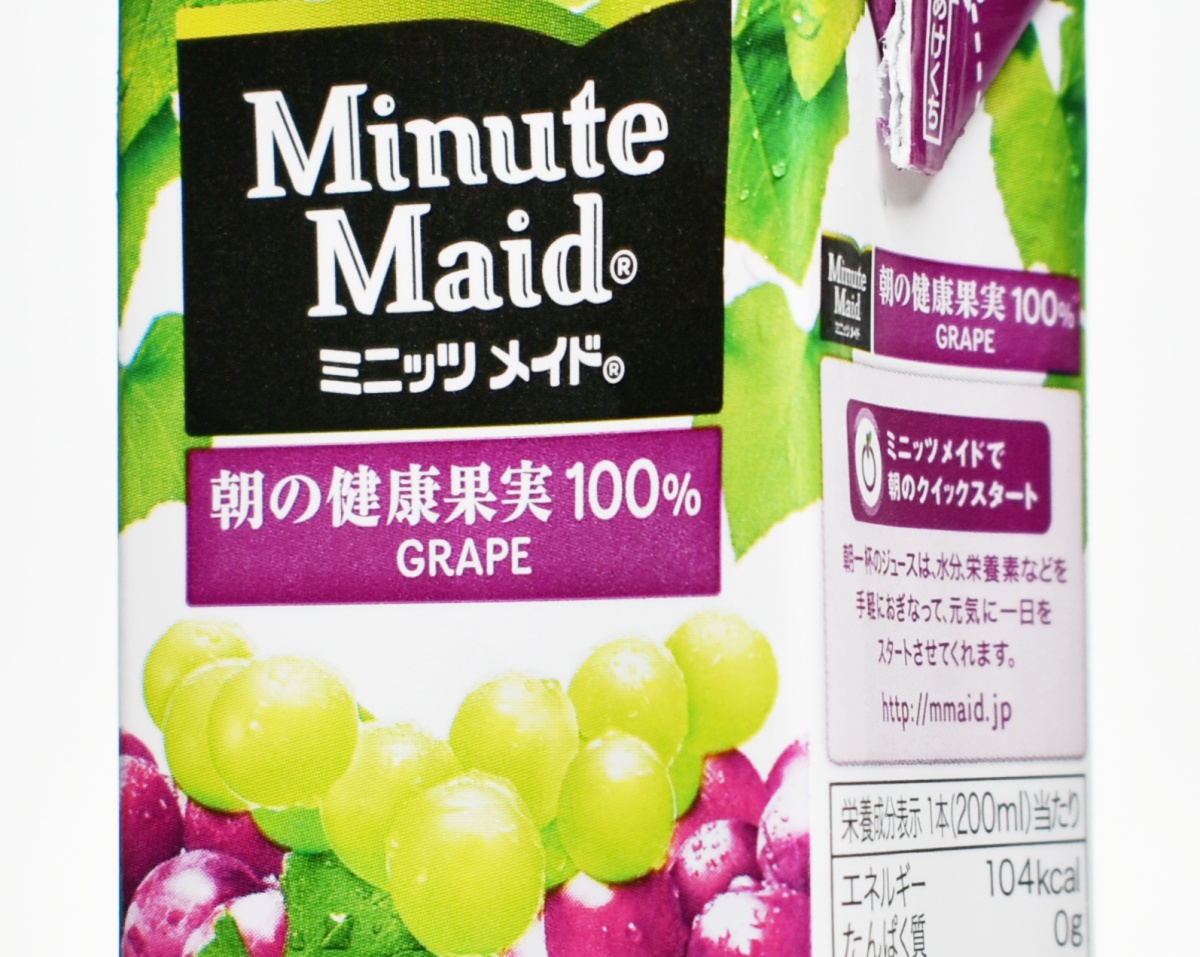 Minute Maid,ミニッツメイド グレープ100%