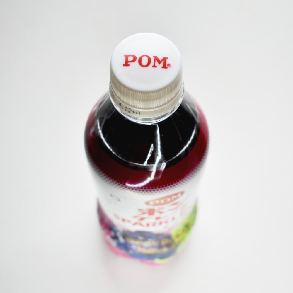 POM,ポン グレープスパークリング,ペットボトルキャップ