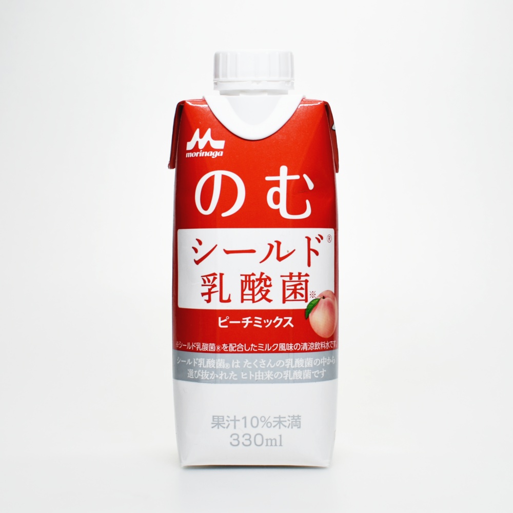 森永乳業,のむシールド乳酸菌ピーチミックス