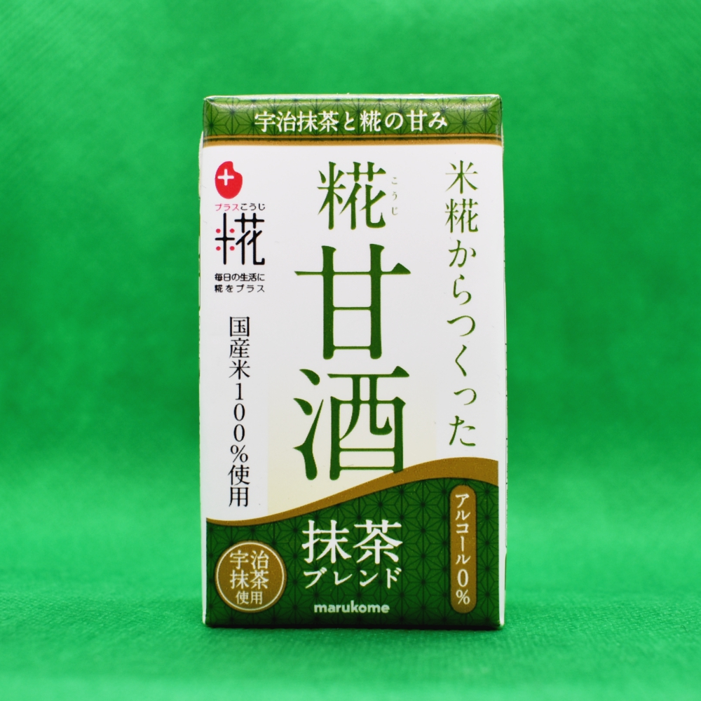 マルコメ,プラス糀,糀甘酒 抹茶ブレンド