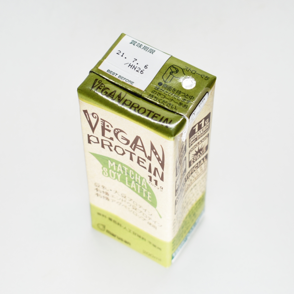 マルサン「Vegan Protein Matcha Soy Latte」は美味い？実飲レビュー ソフトドリンクの鉄人