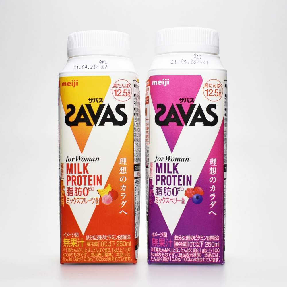 SAVAS（ザバス）for Woman MILK PROTEIN 脂肪0,ミックスベリー風味,ミックスフルーツ風味