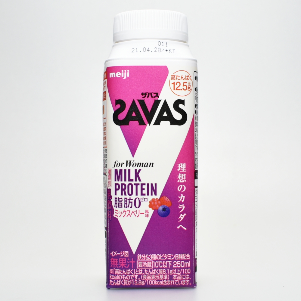 SAVAS for Woman MILK PROTEIN 脂肪0 ミックスベリー風味