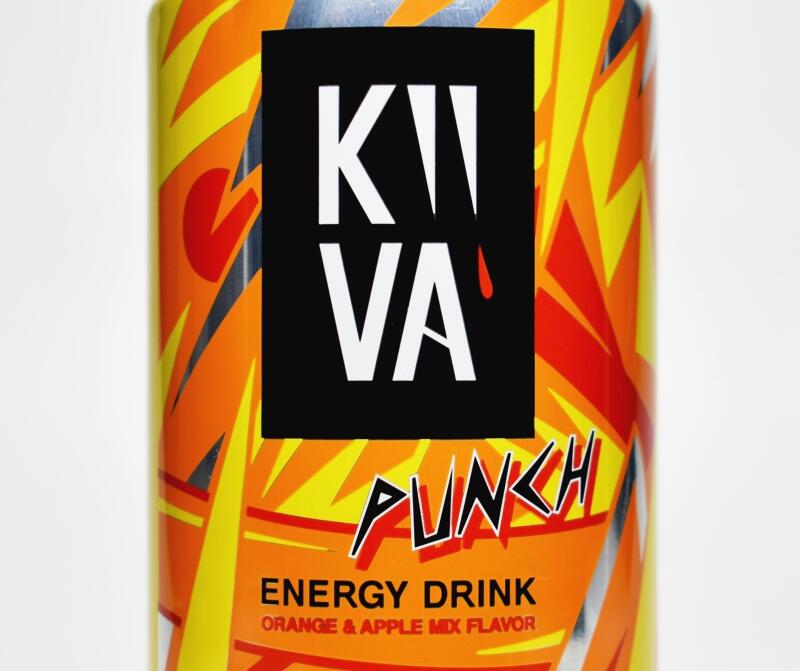 キーバ パンチ オレンジ＆アップルミックスフレーバーエナジードリンク,Kiiva PUNCH ORANGE & APPLE MIX FLAVOR ENERGY DRINK