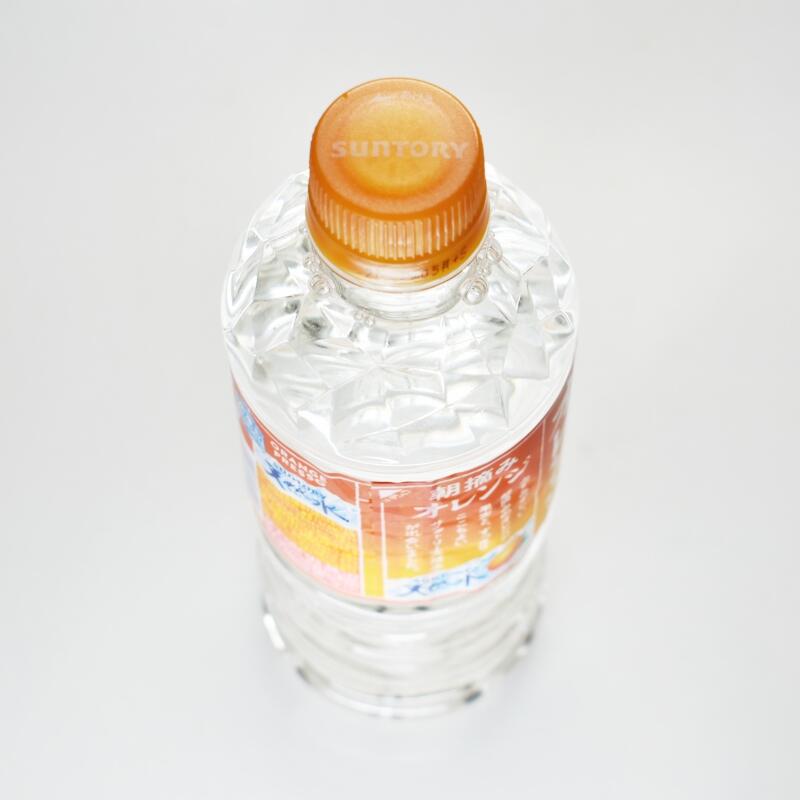 朝摘みオレンジ&サントリー天然水 ORANGE PRESSO,ペットボトルキャップ