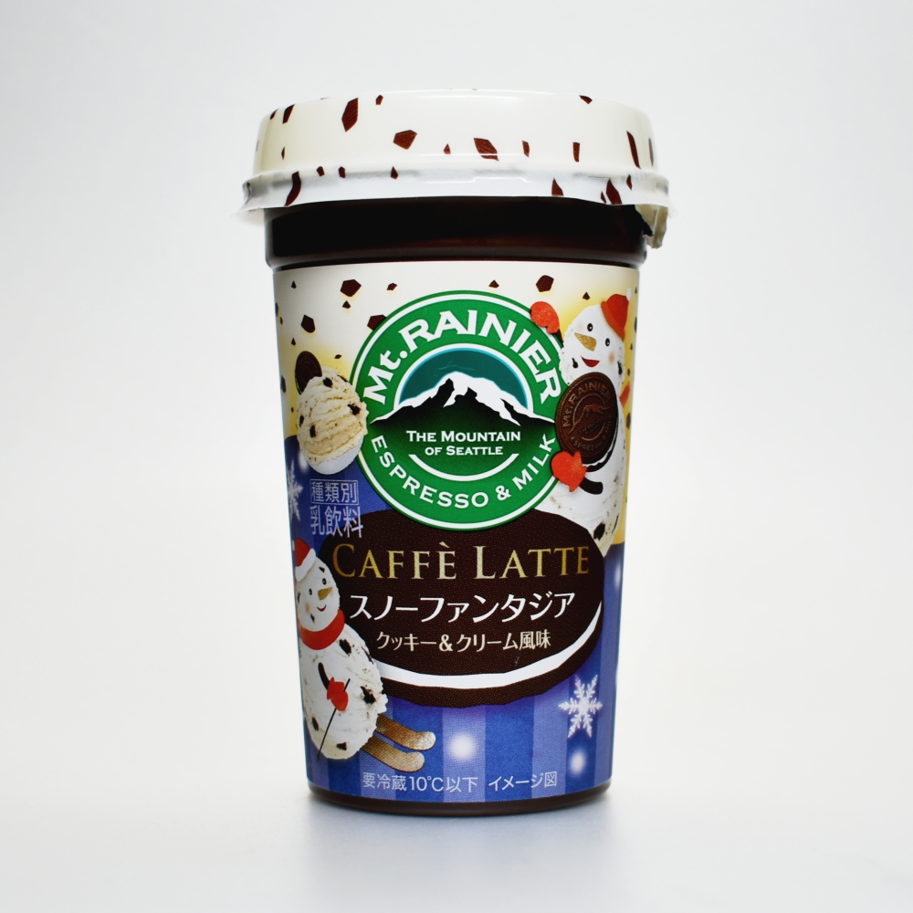 終売】「マウントレーニア カフェラッテ スノーファンタジア