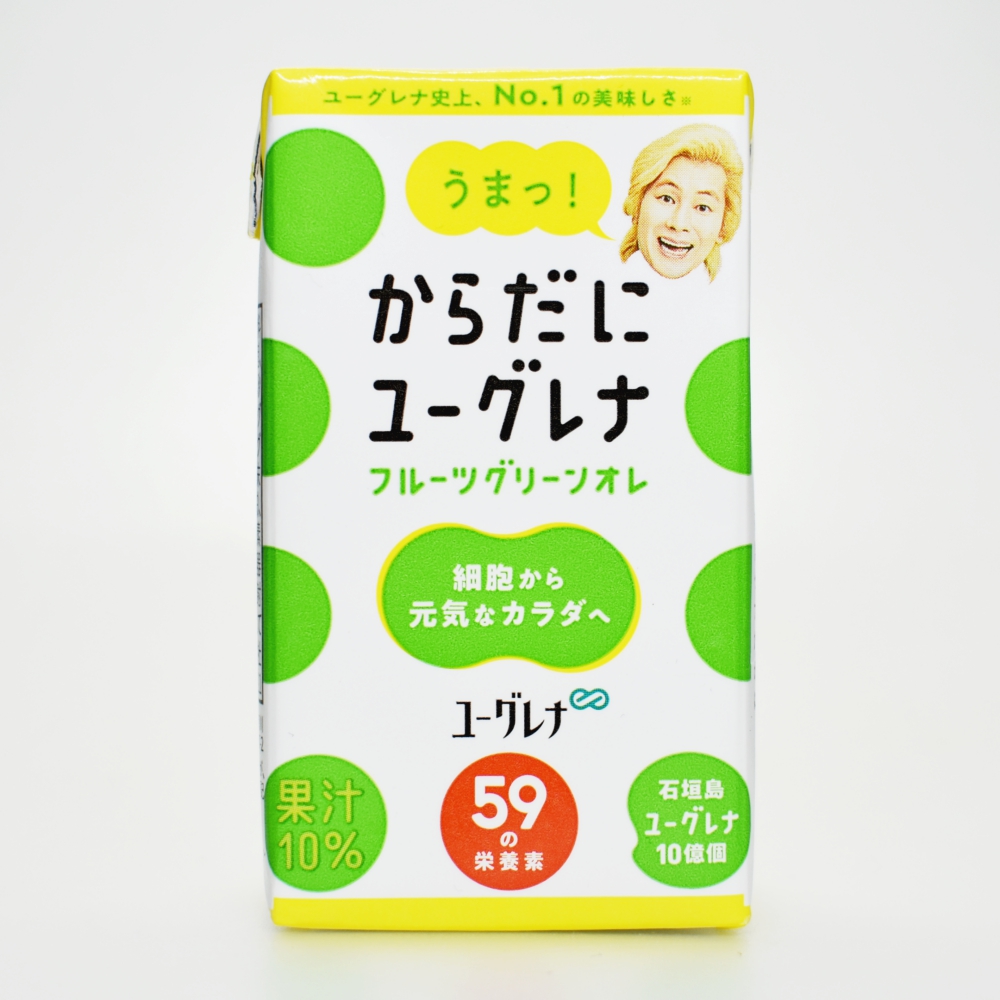 からだにユーグレナ フルーツグリーンオレ