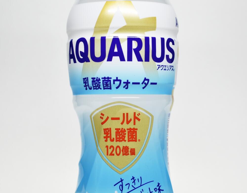 アクエリアス 乳酸菌ウォーター,パッケージ