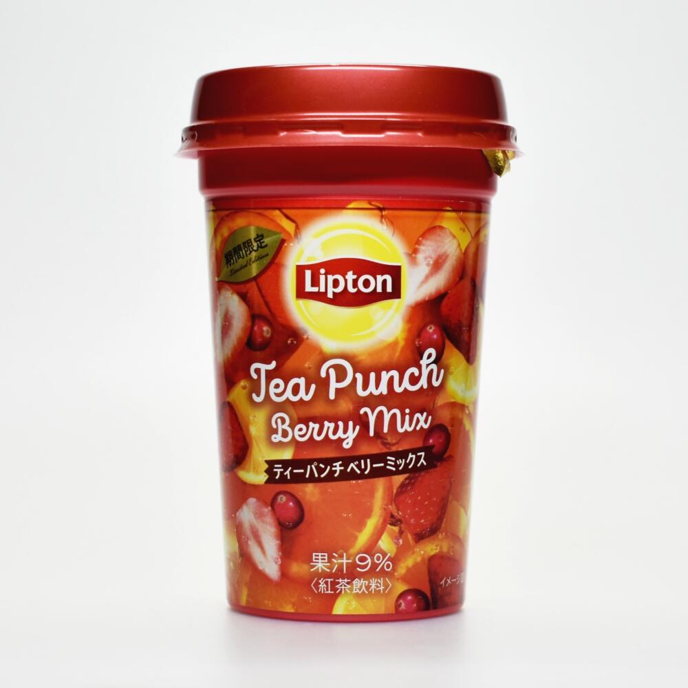 森永乳業「リプトン ティーパンチベリーミックス」Lopton Tea Punch