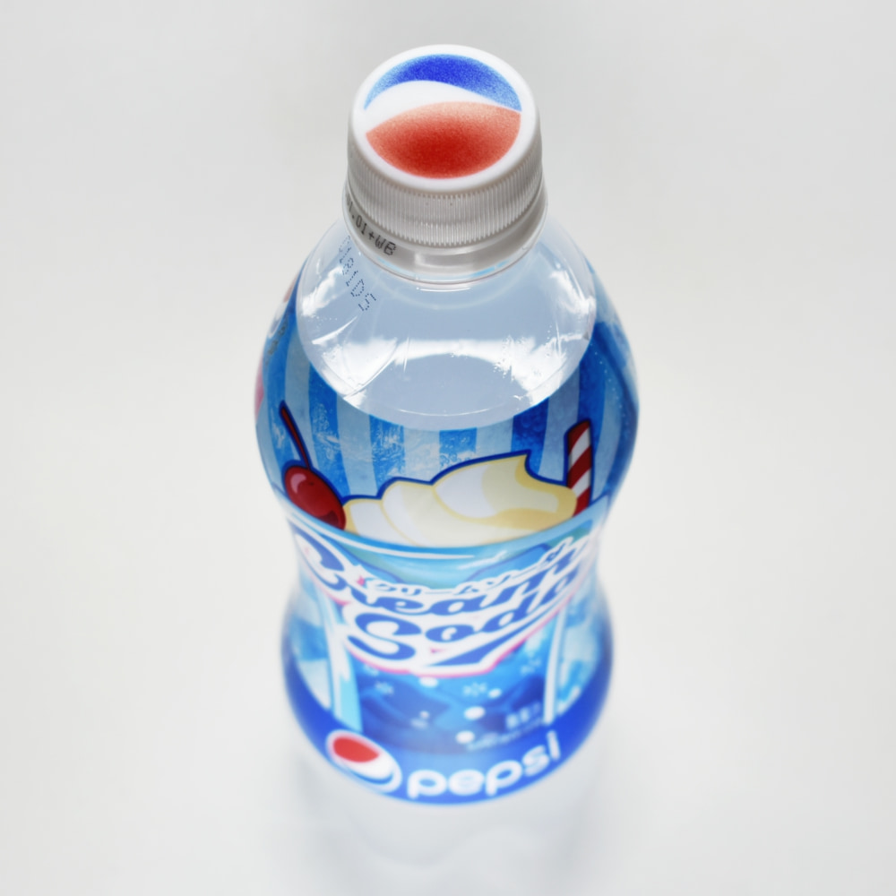 ペプシ クリームソーダのペットボトルキャップ