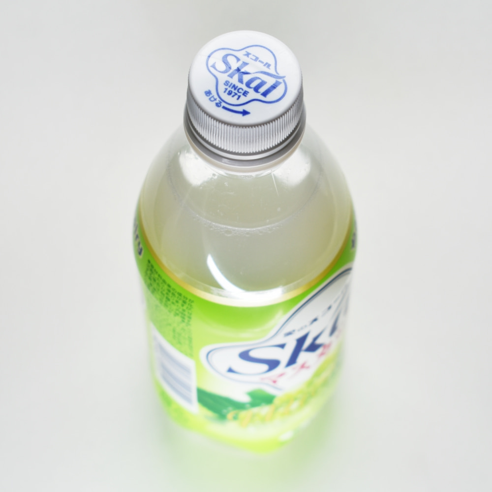 スコールマスカット,ペットボトルキャップ