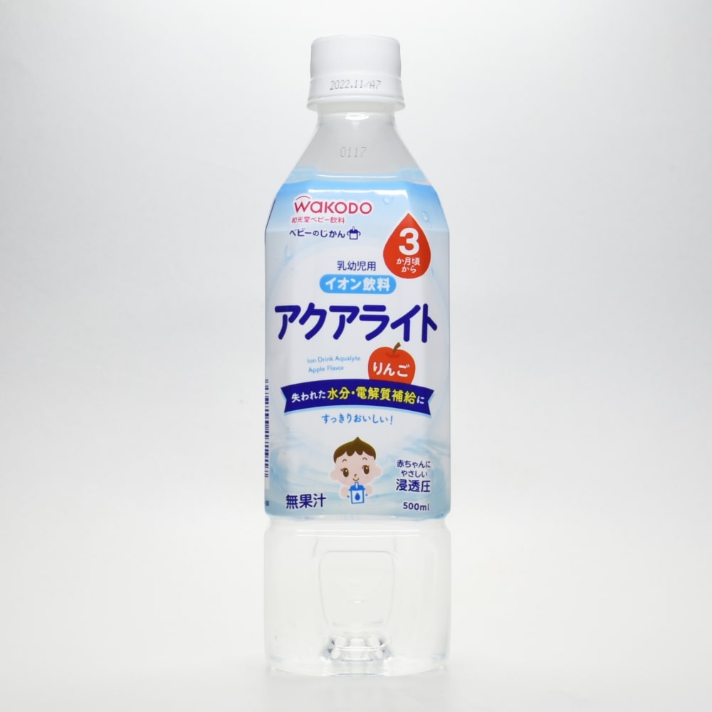 生後三か月の赤ちゃんドリンク ベビーのじかん アクアライト りんご 大人でも飲める美味さの乳児用規格適合食品 ソフトドリンクの鉄人