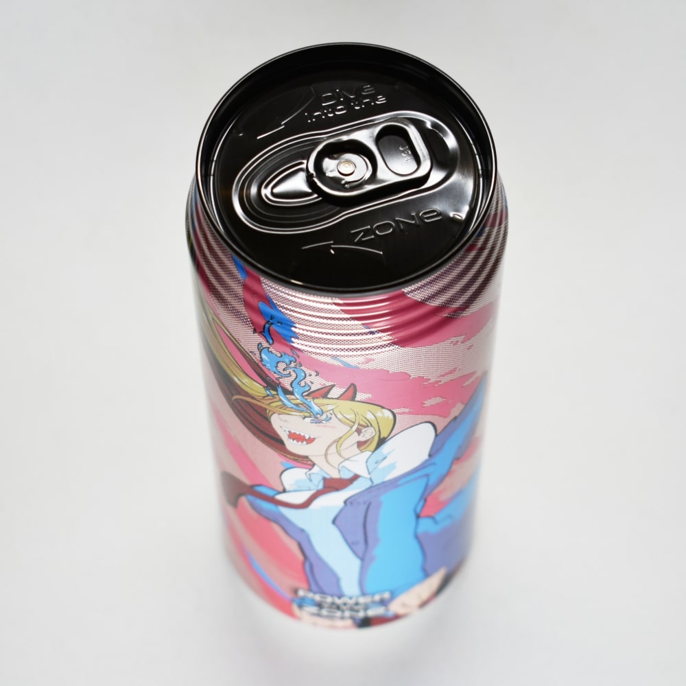 チェンソーマンとのコラボ缶「ZONeブラッド」実飲レビュー、単純