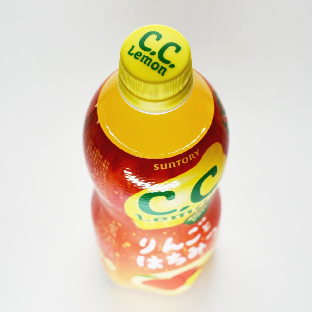 C.C.レモン りんごとはちみつ,ペットボトルキャップ