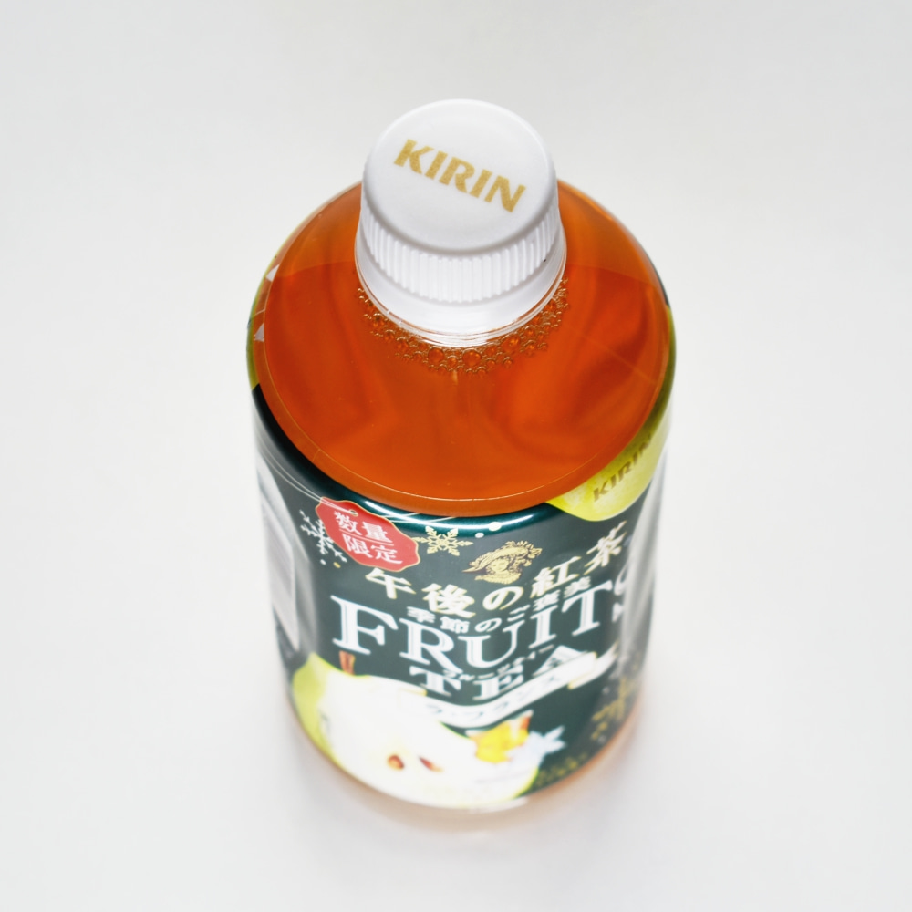 キリン 午後の紅茶 季節のご褒美 FRUITS TEA ラ・フランス,ペットボトルキャップ