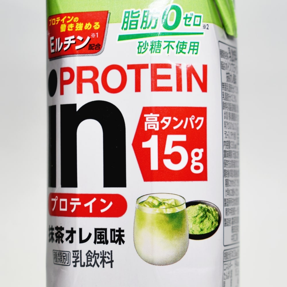 inPROTEIN抹茶オレ風味,パッケージデザイン