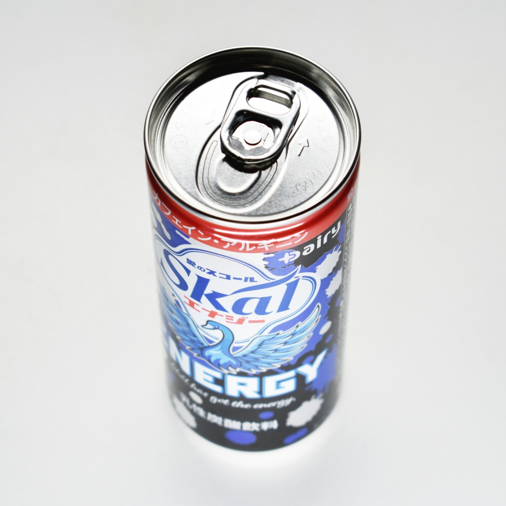 スコールエナジー,缶上部,プルタブ,飲み口