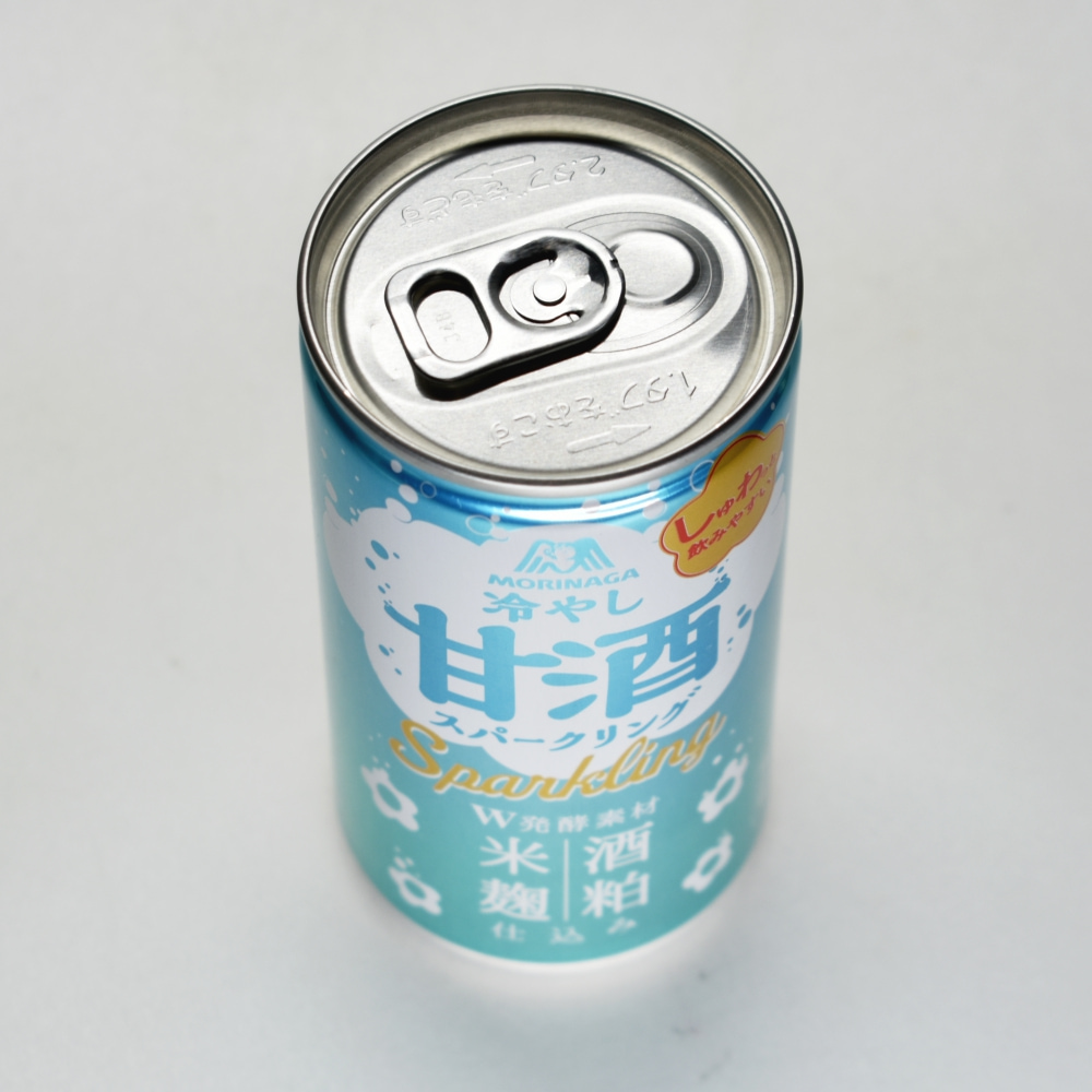 冷やし甘酒スパークリング,プルタブ,缶上部